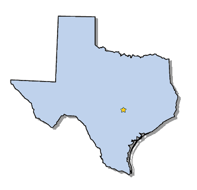 map of Texas